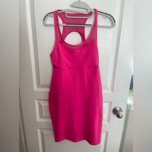 Fabletics Tropez Dress Hot pink size S